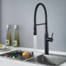 Смеситель для кухни Shevanik S123H-3 цвет Черный