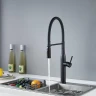 Смеситель для кухни Shevanik S123H-3 цвет Черный