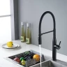Смеситель для кухни Shevanik S123H-3 цвет Черный