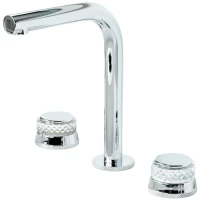 Смеситель для раковины Boheme Aura 152-CR-A Хром латунь