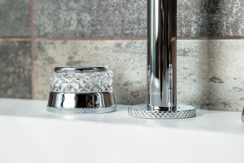 Смеситель для раковины Boheme Aura 152-CR-A Хром латунь