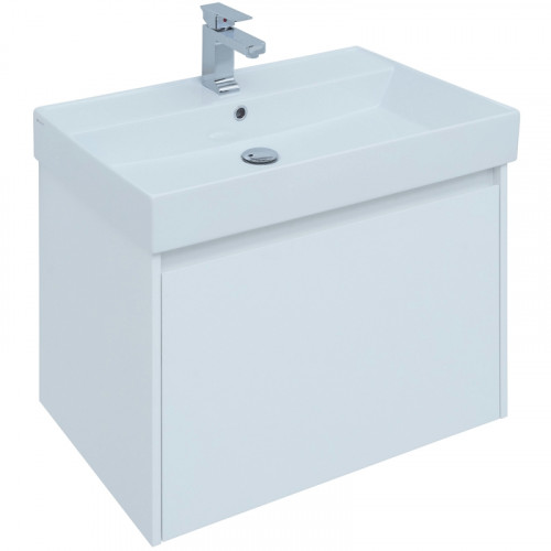 Комплект мебели для ванной Aquanet Nova Lite 75 242296 подвесной Белый МДФ / ЛДСП