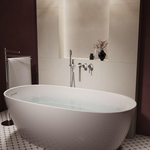 Смеситель для ванны Vincea Villa VTFW-1VL1CH цвет Хром