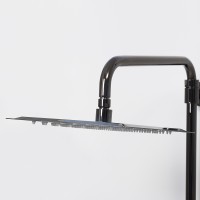 Душевая система WasserKRAFT Glan A16701 Черная глянцевая латунь на стену