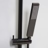 Душевая система WasserKRAFT Glan A16701 Черная глянцевая латунь на стену