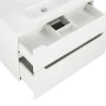 Тумба под раковину BelBagno Etna-H60 90 ETNA-H60-900-2C-SO-BL-P подвесная Bianco Lucido МДФ / ЛДСП