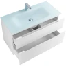 Тумба под раковину BelBagno Etna-H60 90 ETNA-H60-900-2C-SO-BL-P подвесная Bianco Lucido МДФ / ЛДСП