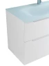 Тумба под раковину BelBagno Etna-H60 90 ETNA-H60-900-2C-SO-BL-P подвесная Bianco Lucido МДФ / ЛДСП