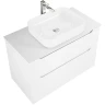 Тумба под раковину BelBagno Etna-H60 90 ETNA-H60-900-2C-SO-BL-P подвесная Bianco Lucido МДФ / ЛДСП