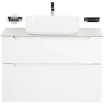 Тумба под раковину BelBagno Etna-H60 90 ETNA-H60-900-2C-SO-BL-P подвесная Bianco Lucido МДФ / ЛДСП