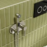 Гигиенический душ со смесителем WasserKRAFT Wern 4238 Никель латунь встраиваемый