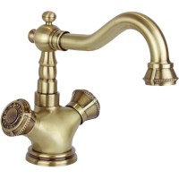 Смеситель для раковины Bronze de Luxe Royal 10218/1 Бронза латунь двухвентильный