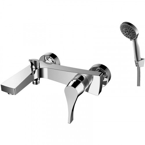 Смеситель для ванны Rossinka RS34-31 Хром латунь на стену