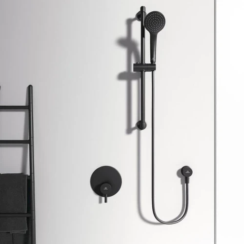 Смеситель для душа Ideal Standard Ceraline A6940XG цвет Silk Black / Черный шелк