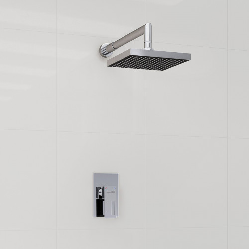 Душевая система WasserKRAFT Alme A12528 Хром латунь встраиваемый