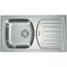 Кухонная мойка Alveus Basic 150 NAT-90 780x435 1136532 Натуральная сталь нержавеющая сталь встраиваемый