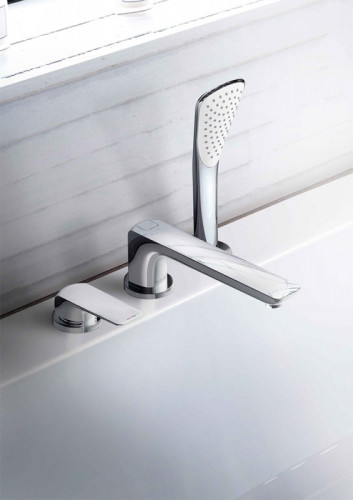 Смеситель на борт ванны Kludi Ameo 414470575 Хром латунь
