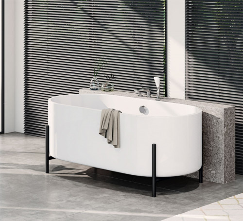 Смеситель на борт ванны Kludi Ameo 414470575 Хром латунь