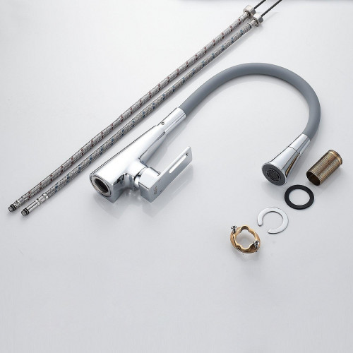 Смеситель для кухни Raffine F313-9 цвет Хром Серый