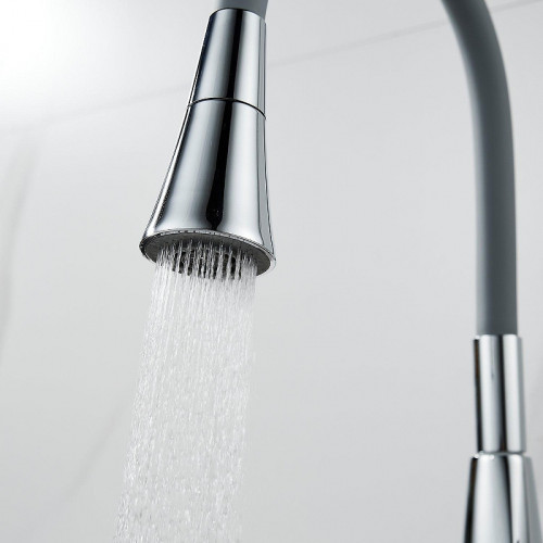 Смеситель для кухни Raffine F313-9 цвет Хром Серый