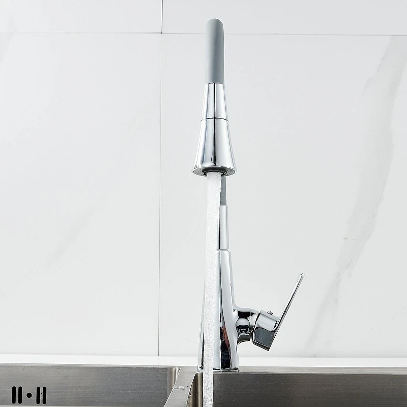 Смеситель для кухни Raffine F313-9 цвет Хром Серый