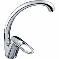 Смеситель для кухни Ledeme H04 4104L Хром латунь