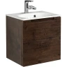 Тумба под раковину BelBagno Etna 50 L ETNA-500-1A-SO-RW-P-L подвесная Rovere Moro МДФ / ЛДСП