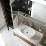 Зеркальный шкаф Ravak MC Step 100 X000001421 с подсветкой Белый глянцевый МДФ / ЛДСП, стекло