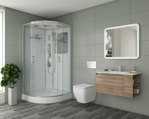 Душевая кабина Niagara Premium 100x100 NG-6002-01G с гидромассажем