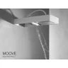 Верхний душ Fima Carlo Frattini Showerhead F2991BCR цвет Хром Белый матовый