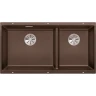 Кухонная мойка Blanco Subline 480/320-U 523593 Кофе искусственный камень (литьевой мрамор) встраиваемый