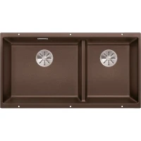 Кухонная мойка Blanco Subline 480/320-U 523593 Кофе искусственный камень (литьевой мрамор) встраиваемый