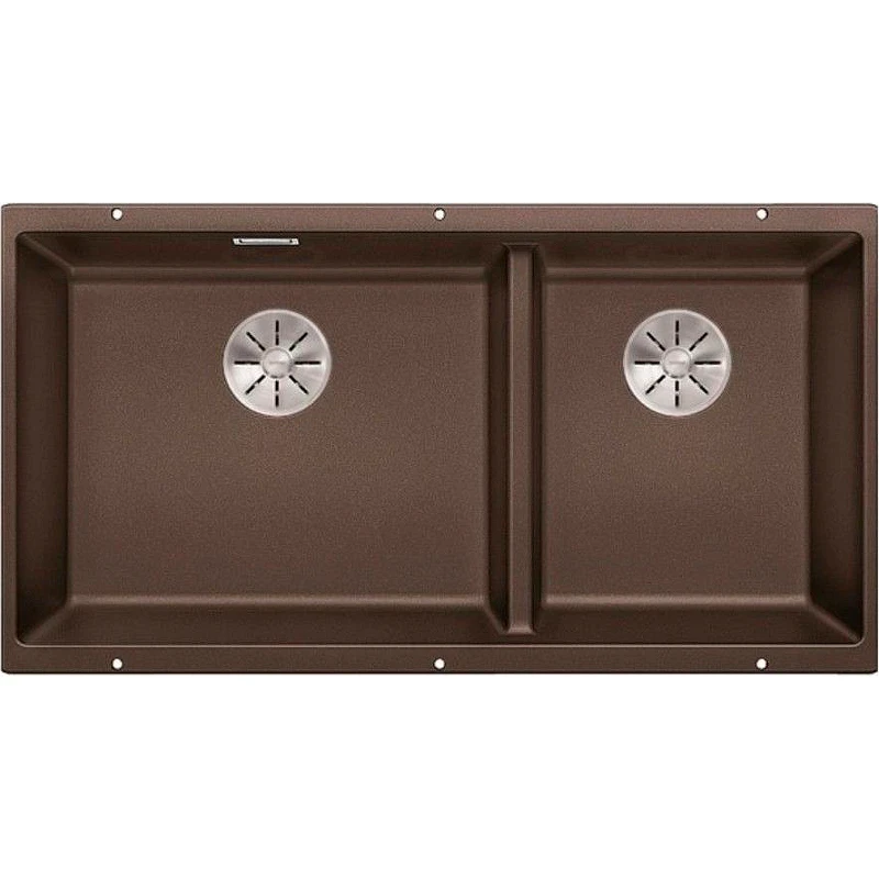 Кухонная мойка Blanco Subline 480/320-U 523593 Кофе искусственный камень (литьевой мрамор) встраиваемый
