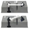 Кухонная мойка Blanco Subline 480/320-U 523593 Кофе искусственный камень (литьевой мрамор) встраиваемый
