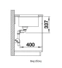 Кухонная мойка Blanco Subline 480/320-U 523593 Кофе искусственный камень (литьевой мрамор) встраиваемый