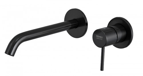 Смеситель для раковины Remer X Style X15PCFP цвет Черный брашированный хром