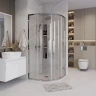 Душевой уголок Grossman Cosmo 80х80 301.K33.02.8080.10.00 профиль Хром стекло прозрачное