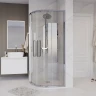 Душевой уголок Grossman Cosmo 80х80 301.K33.02.8080.10.00 профиль Хром стекло прозрачное
