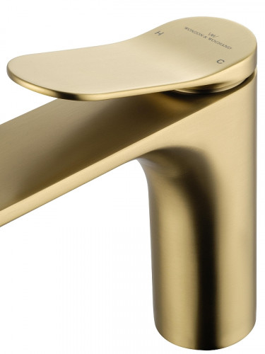 Смеситель для раковины Wonzon & Woghand WW-A40482-BG цвет Брашированное золото