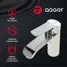 Смеситель для раковины Agger Merry A1302100 Хром латунь