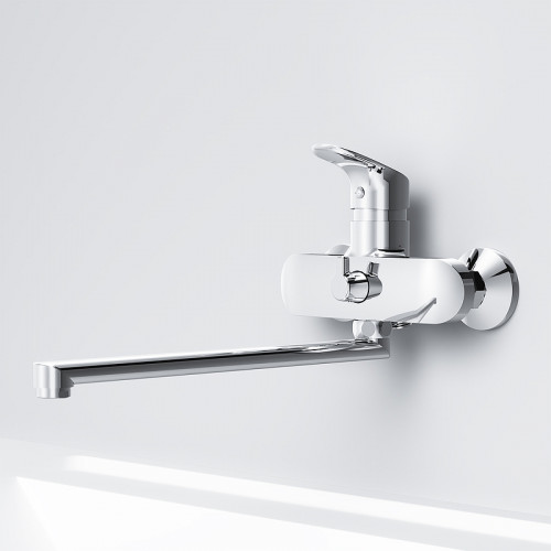 Смеситель для ванны AM.PM Like F8090016 универсальный Хром латунь на стену