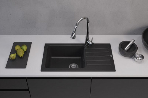 Смеситель для кухни Alveus Primrose PS Carbon G91 1148264 Черный латунь