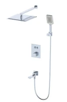 Душевая система Wonzon & Woghand WW-88929003-CR с термостатом цвет Хром