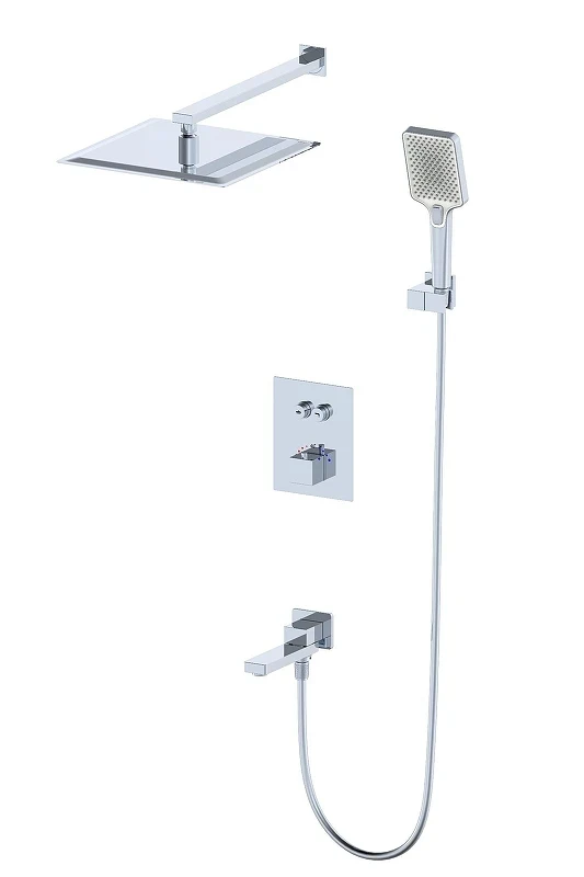 Душевая система Wonzon & Woghand WW-88929003-CR с термостатом цвет Хром