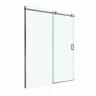 Душевая дверь BelBagno Soft Close-2 160 SOFT_CLOSE-2-BF-1-160-C-GM профиль Оружейная сталь стекло прозрачное
