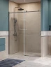 Душевая дверь BelBagno Soft Close-2 160 SOFT_CLOSE-2-BF-1-160-C-GM профиль Оружейная сталь стекло прозрачное