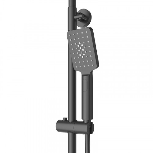 Душевая система Cezares Slider SLIDER-CD-NOP Черная матовая нержавеющая сталь на стену