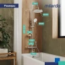 Душевая система Milardo Ideal Spa ILSSBTHM06 с термостатом Хром