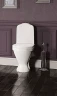 Унитаз-компакт Sanita Luxe Classic DM WC.CC/Classic/2-DM/WHT.G/S1 с бачком и сиденьем Микролифт