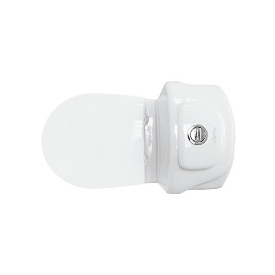 Унитаз-компакт Sanita Luxe Classic DM WC.CC/Classic/2-DM/WHT.G/S1 с бачком и сиденьем Микролифт